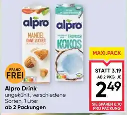 Maximarkt alpro Drink Angebot