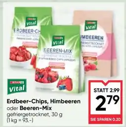 Maximarkt Erdbeer-Chips, Himbeeren oder Beeren-Mix Angebot