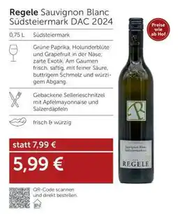 Interspar Regele Sauvignon Blanc Südsteiermark DAC 2024 Angebot