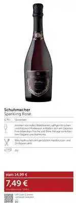 Interspar Schuhmacher Sparkling Rosé Angebot