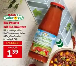 Interspar Bio-Passata mit Bio-Kräutern Angebot