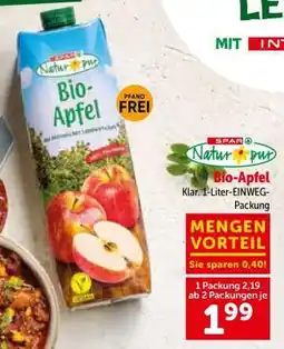 Interspar Bio-Apfel Angebot