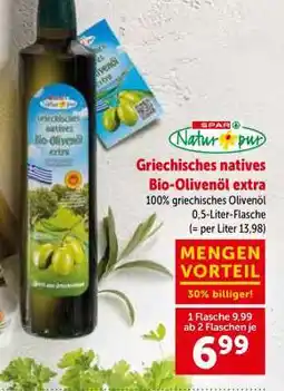 Interspar Griechisches natives Bio-Olivenöl extra Angebot