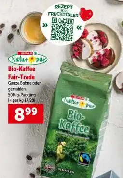 Interspar Bio-Kaffee Fair Trade Angebot