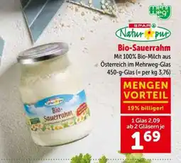 Interspar Bio-Sauerrahm Angebot