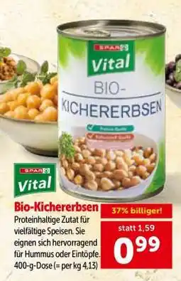 Interspar Bio-Kichererbsen Angebot