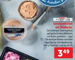 Interspar Genussaufstrich mit Wildlachs Angebot