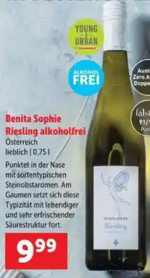 Benita Sophie Riesling alkoholfrei