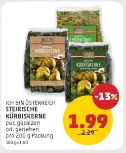PENNY STEIRISCHE KÜRBISKERNE Angebot