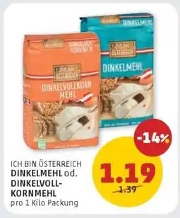 PENNY DINKELMEHL od. DINKELVOLLKORNMEHL Angebot