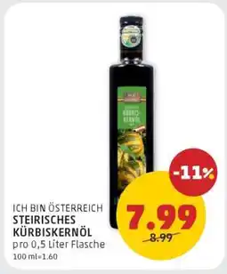 PENNY STEIRISCHES KÜRBISKERNÖL Angebot