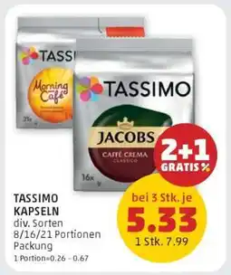 PENNY TASSIMO KAPSELN Angebot