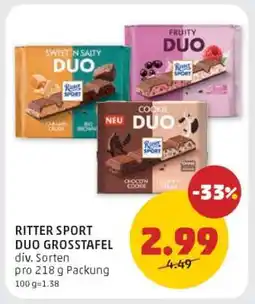 PENNY RITTER SPORT DUO GROSSTAFEL Angebot