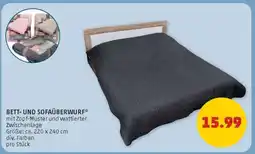 PENNY BETT- UND SOFAÜBERWURF Angebot