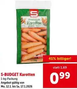 Interspar S-BUDGET Karotten Angebot