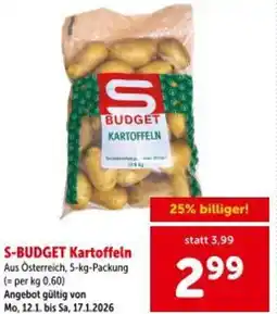 Interspar S-BUDGET Kartoffeln Angebot
