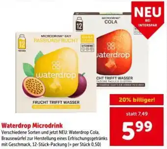 Interspar Waterdrop Microdrink Angebot