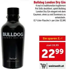 Interspar Bulldog London Dry Gin Angebot