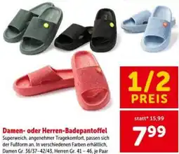 Interspar Damen- oder Herren-Badepantoffel Angebot