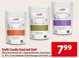 Interspar Stafil Candle Sand mit Duft Angebot