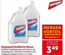 Interspar Megaspeed Destilliertes Wasser Angebot