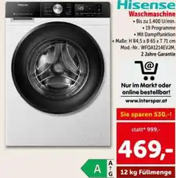 Interspar Hisense Waschmaschine Angebot