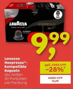 ADEG Lavazza Nespresso®- kompatible Kapseln Angebot