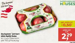 ADEG Da komm ich her! Mini Äpfel Gala Angebot