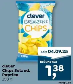 ADEG clever Chips Salz od. Paprika Angebot