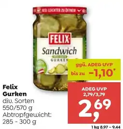 ADEG Felix Gurken Angebot