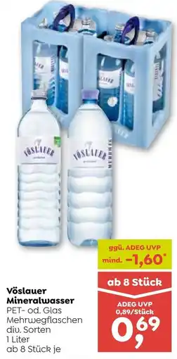 ADEG Vöslauer Mineralwasser Angebot