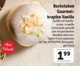 Interspar Backstuben Gourmet- krapfen Vanille Angebot