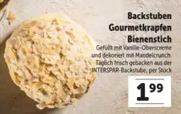 Interspar Backstuben Gourmetkrapfen Bienenstich Angebot