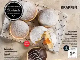 Interspar Backstuben Bäckerkrapfen Marille Angebot