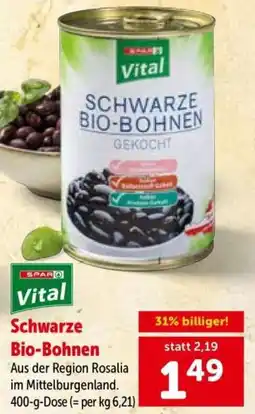 Interspar Schwarze Bio-Bohnen Angebot