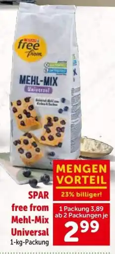 Interspar Spar free from mehl-mix universal Angebot