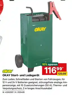 Lagerhaus Okay start- und ladegerät Angebot
