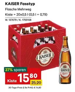 Lagerhaus Kaiser fasstyp Angebot