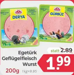 ETSAN Egetürk Geflügelfleisch Wurst Angebot