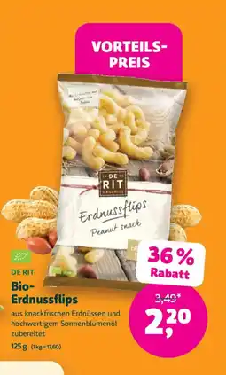 Denn's Biomarkt Bio- Erdnussflips Angebot