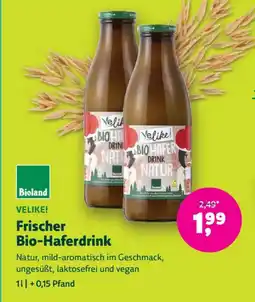 Denn's Biomarkt Frischer Bio-Haferdrink Angebot