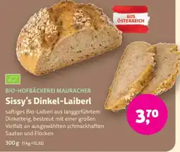 Denn's Biomarkt Sissy's Dinkel-Laiberl Angebot