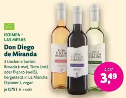 Denn's Biomarkt Don Diego de Miranda Angebot