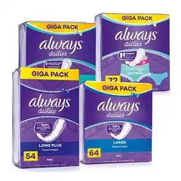 Hofer Slipeinlagen Gigapack versch. Sorten HOFER Angebot