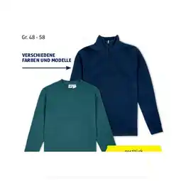 Hofer Herren-Sweatshirt versch. Farben und Modelle HOFER Angebot