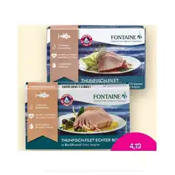 Denn's Biomarkt Thunfischfilet „Echter Bonito“ naturell oder in Olivenöl Denns BioMarkt Angebot