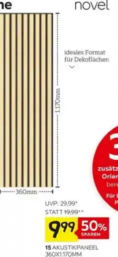 XXXLutz Akustikpaneel Angebot