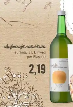 Der Grissemann Apfelsaft naturtrüb Angebot