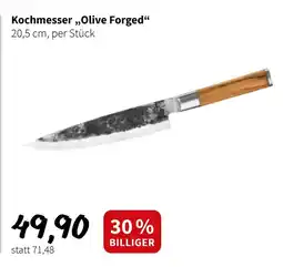 Der Grissemann Kochmesser olive forged Angebot