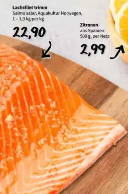 Der Grissemann Lachsfilet trimm Angebot